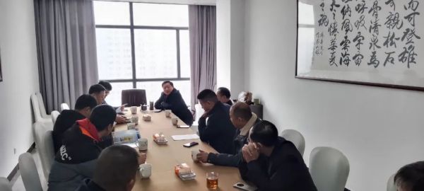 中國二十二冶山東公司蒞臨一滕建設(shè)集團(tuán)參觀考察